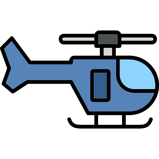 helicóptero icono gratis