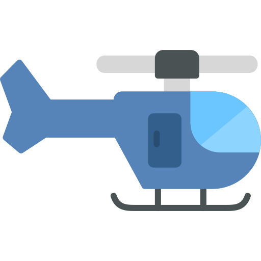 helicóptero icono gratis