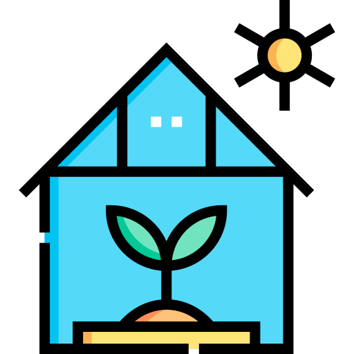 invernadero icono gratis