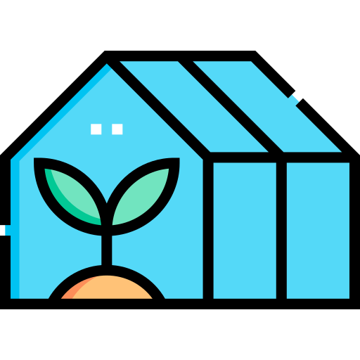 invernadero icono gratis