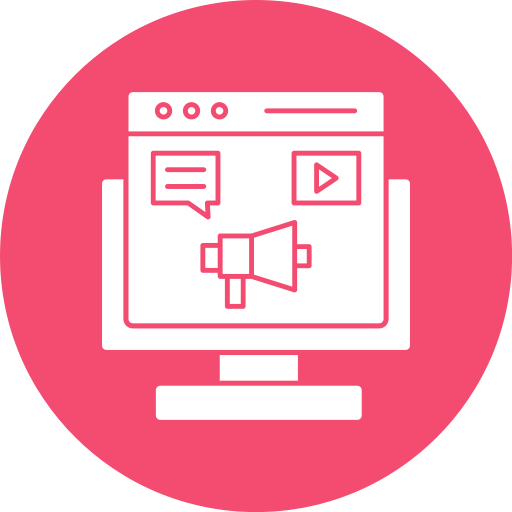 Digital Marketing free icon