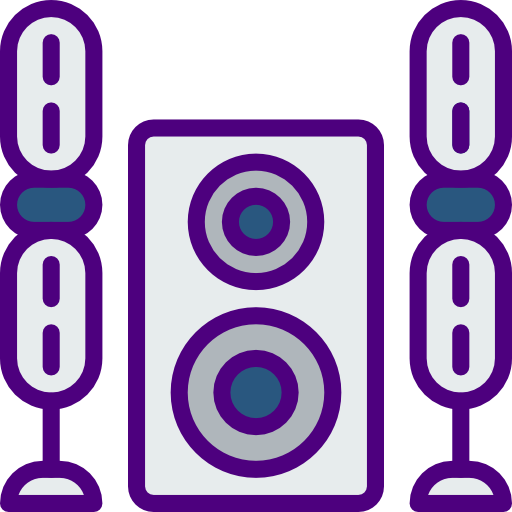 altavoces icono gratis