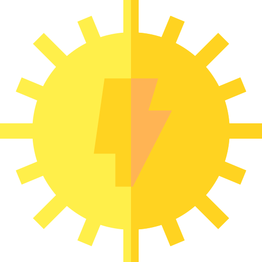 태양 에너지 무료 아이콘