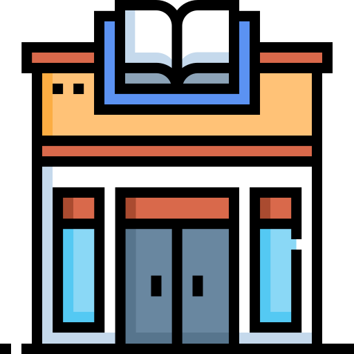 Librería icono gratis