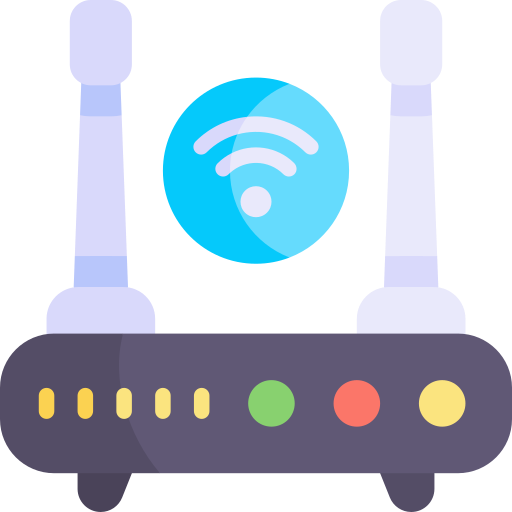 Router Kawaii Flat icon