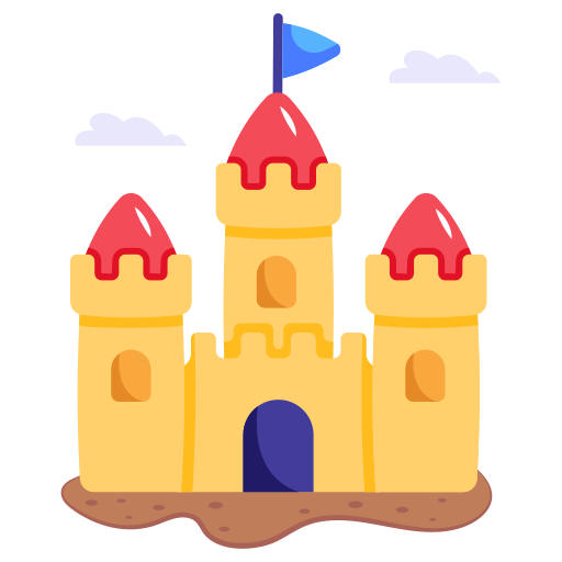 castillo icono gratis