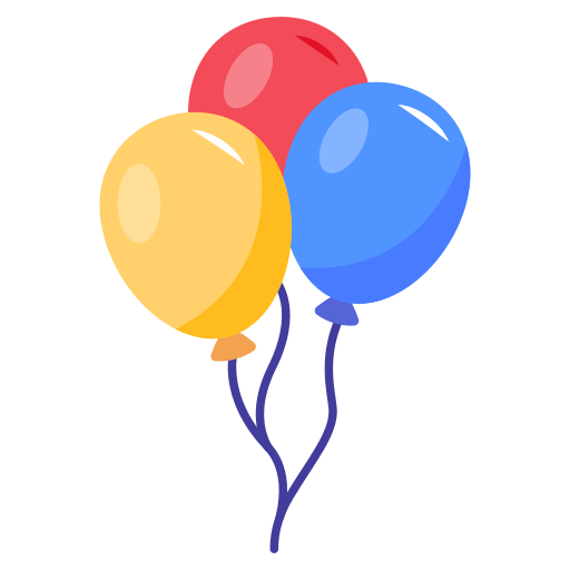 Ballons - Free entertainment icons