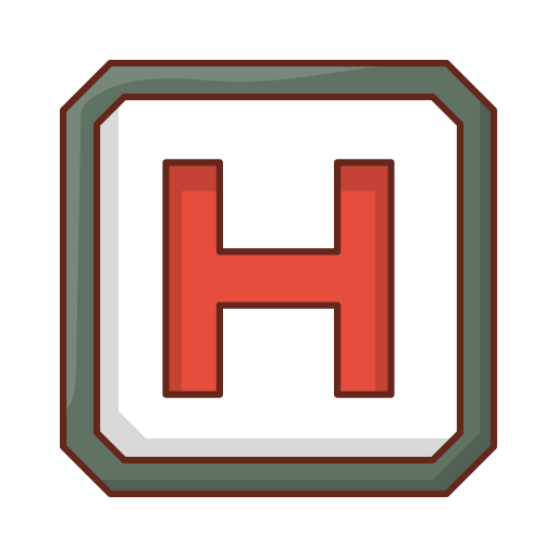 Letter h - Free healthcare and medical icons