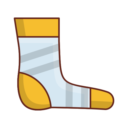 Socks Generic Outline Color icon