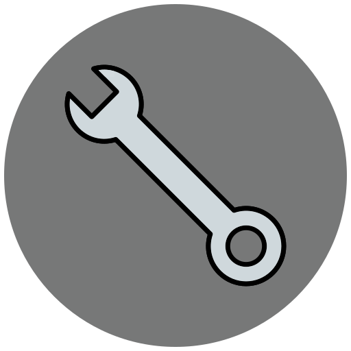 llave inglesa icono gratis