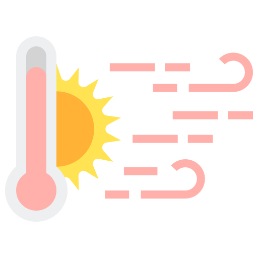 Icono De Ola De Calor Generic Flat