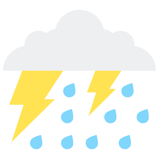 Heavy rain - free icon