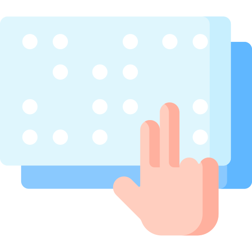 Braille Special Flat icon