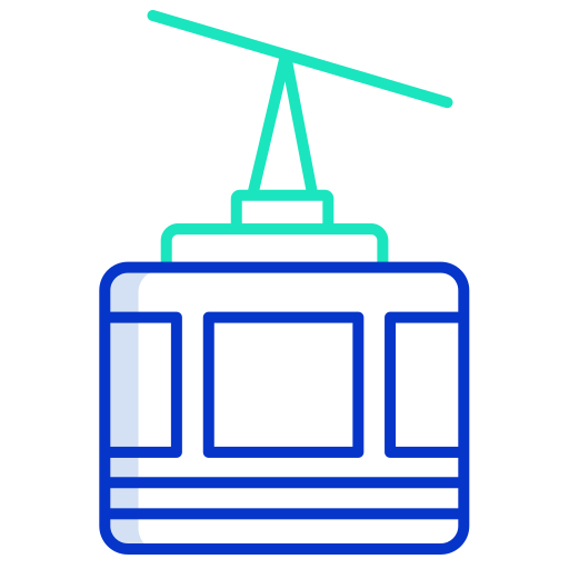 téléphérique Icône gratuit téléphérique Icône gratuit
