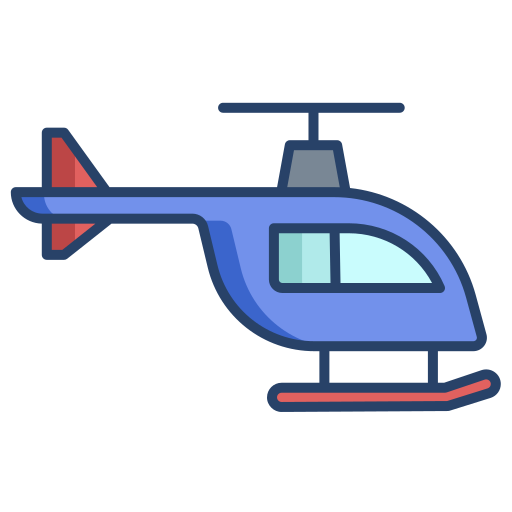 helicóptero icono gratis