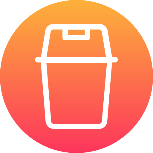 papelera de reciclaje icono gratis