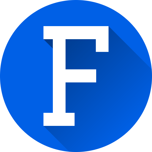 Letter f Generic Flat Gradient icon