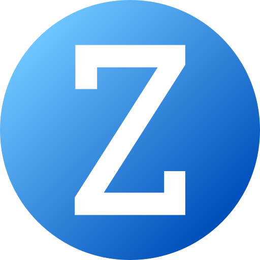 Letter z Generic Flat Gradient icon