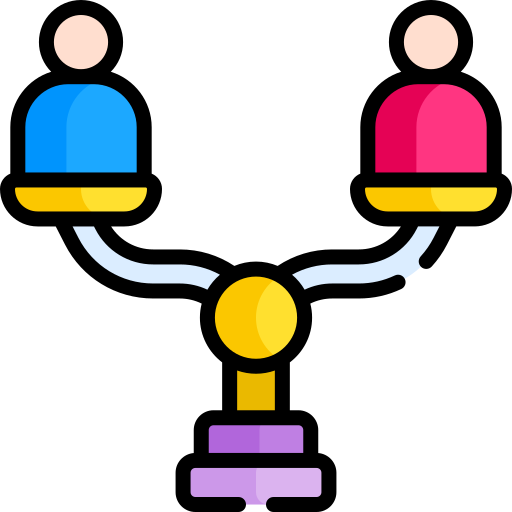 Human rights Special Lineal color icon