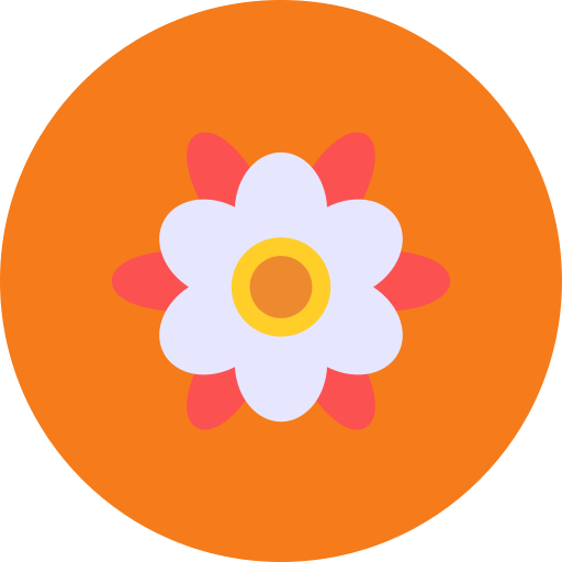 flores de fresa icono gratis