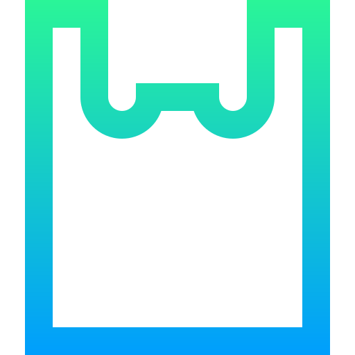 Plastic bag free icon Plastic bag free icon