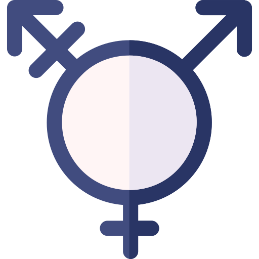 Transgender Basic Rounded Flat icon