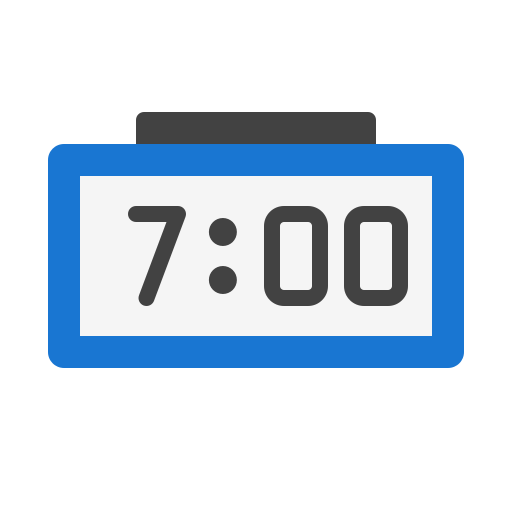 Digital clock - Free electronics icons