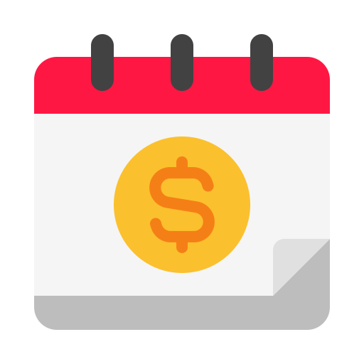 día de pago icono gratis