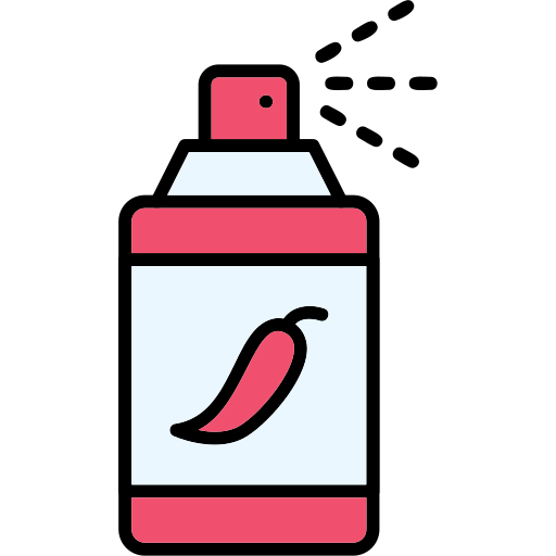 Pepper Spray Generic Outline Color Icon