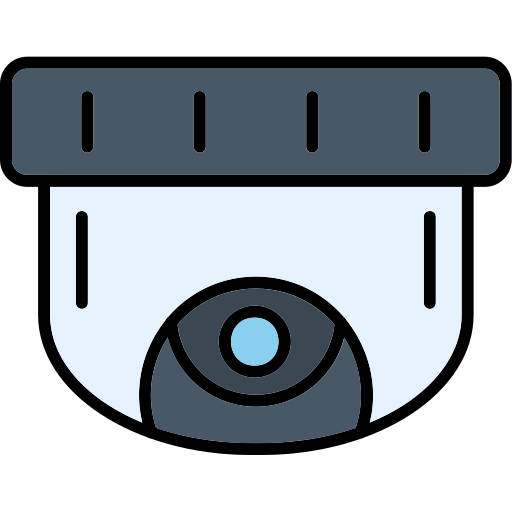 vidéosurveillance Icône gratuit