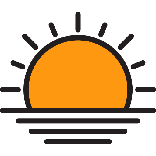 Sunset free icon Sunset free icon