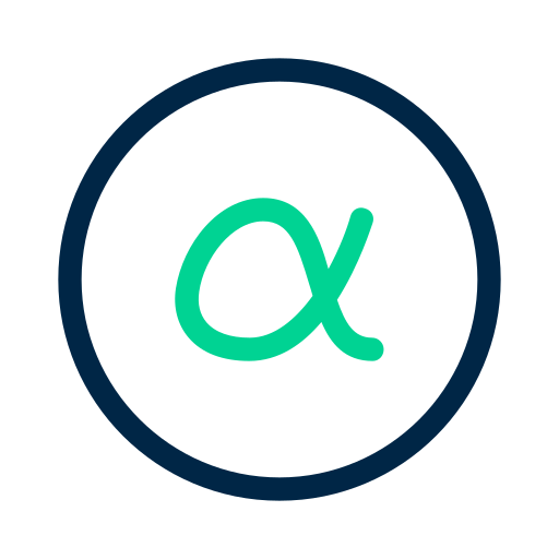 Alpha free icon Alpha free icon