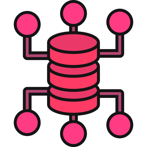 gestión de base de datos icono gratis