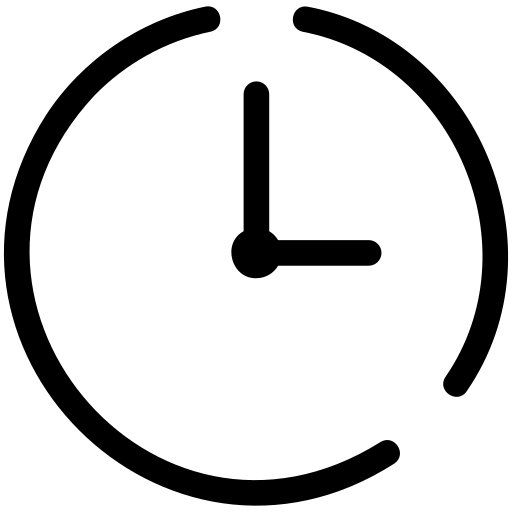 Clock free icon Clock free icon