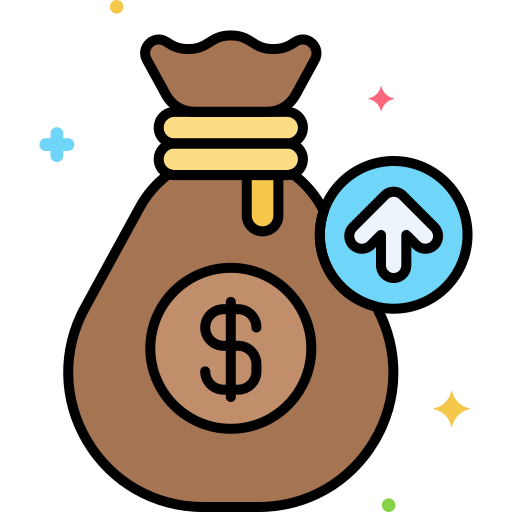 investissement Icône gratuit