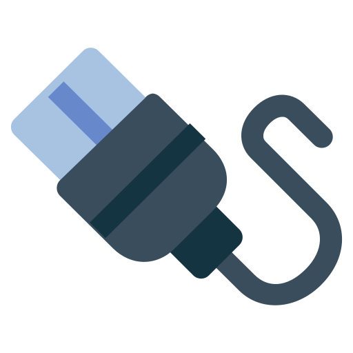 USB cable free icon