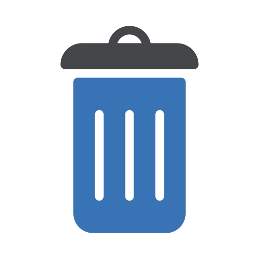 Delete Generic Blue icon