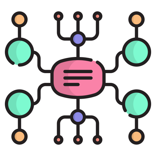 Cone De Mapa Mental Generic Outline Color