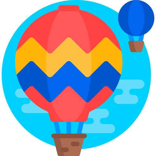 Hot air balloon - Free transport icons