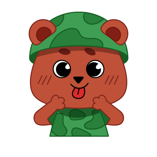 곰 무료 스티커 곰 무료 스티커