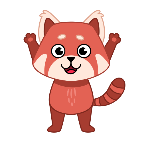 panda vermelho grátis figurinha panda vermelho grátis figurinha