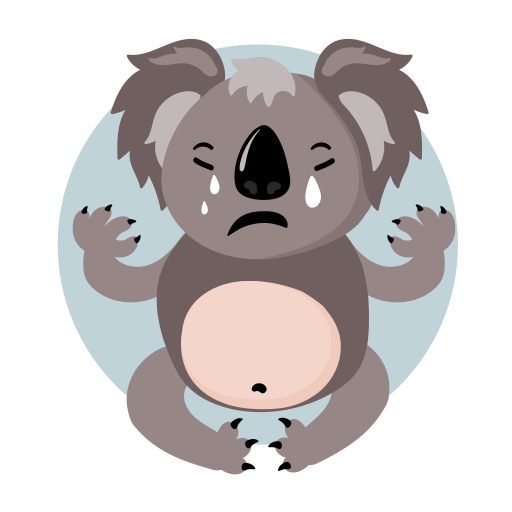 koala kostenlos Sticker