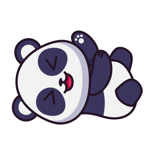 panda gratis sticker