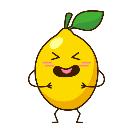 Lemon Stickers - Free smileys Stickers