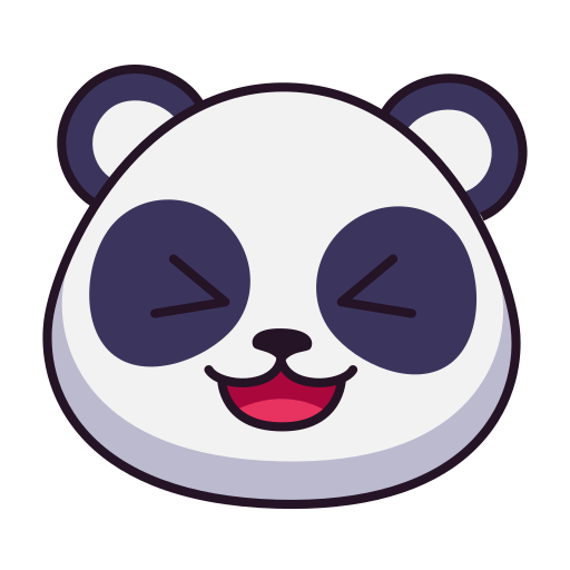 panda gratis sticker