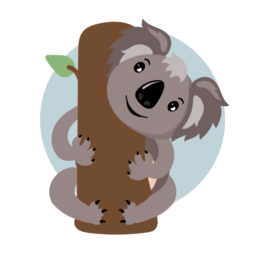 Koala Stickers - Free smileys Stickers