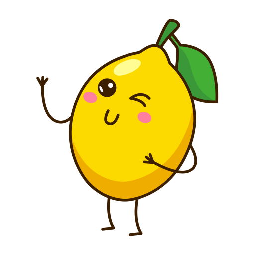 Lemon Stickers - Free smileys Stickers