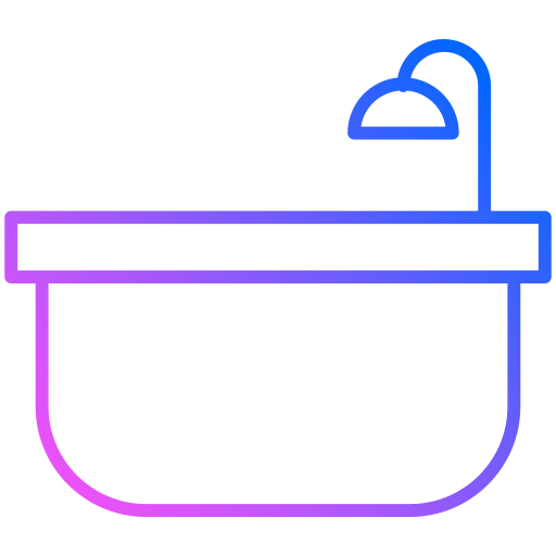 baignoire Icône gratuit baignoire Icône gratuit