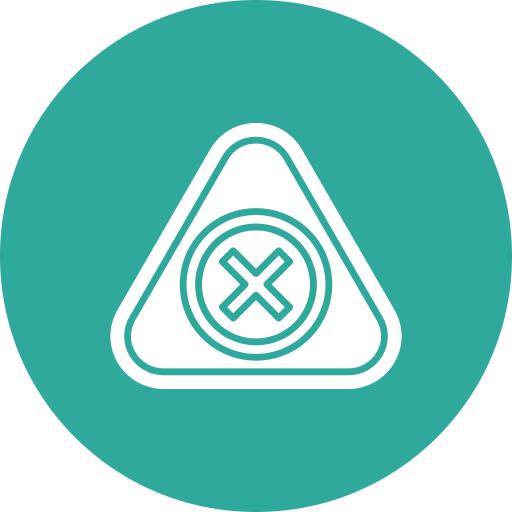 Harmful free icon