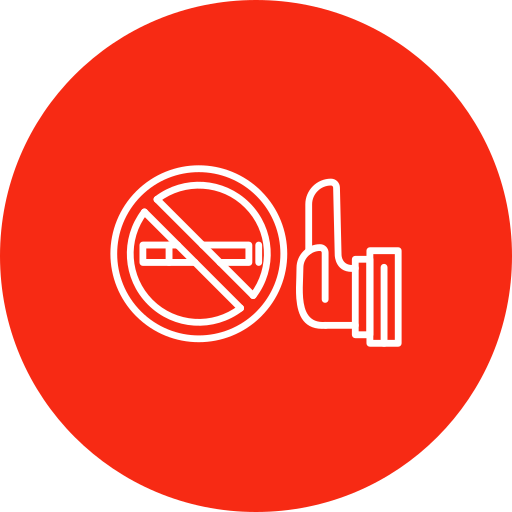 Addiction free icon